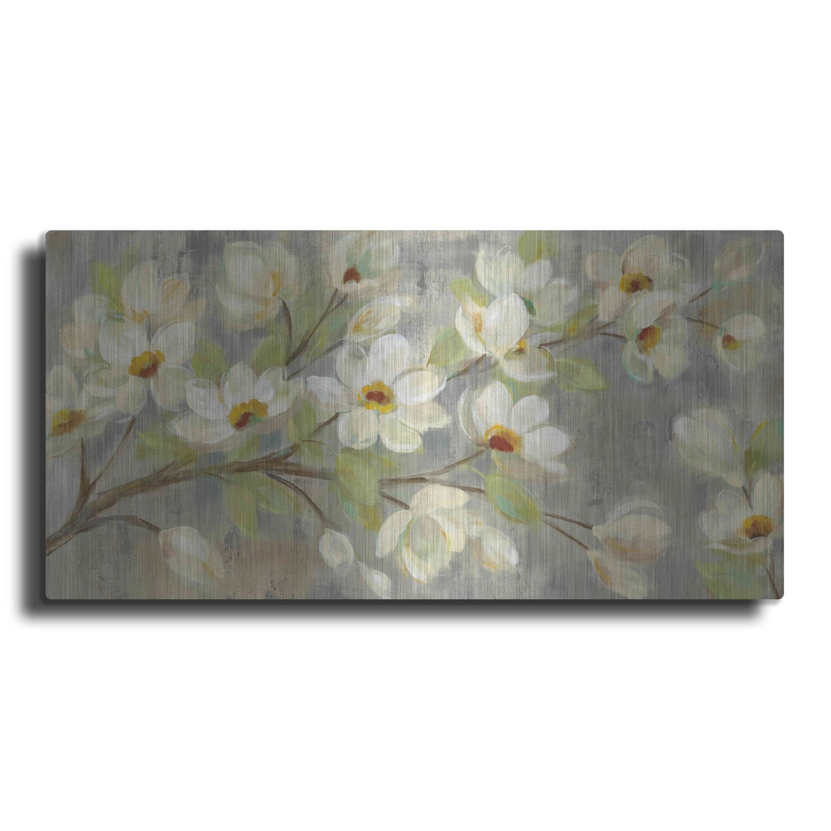 'April Branch' by Silvia Vassileva – Metal Wall Art