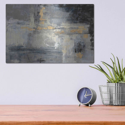 Luxe Metal Art 'Missing You Uncropped' by Silvia Vassileva, Metal Wall Art,16x12