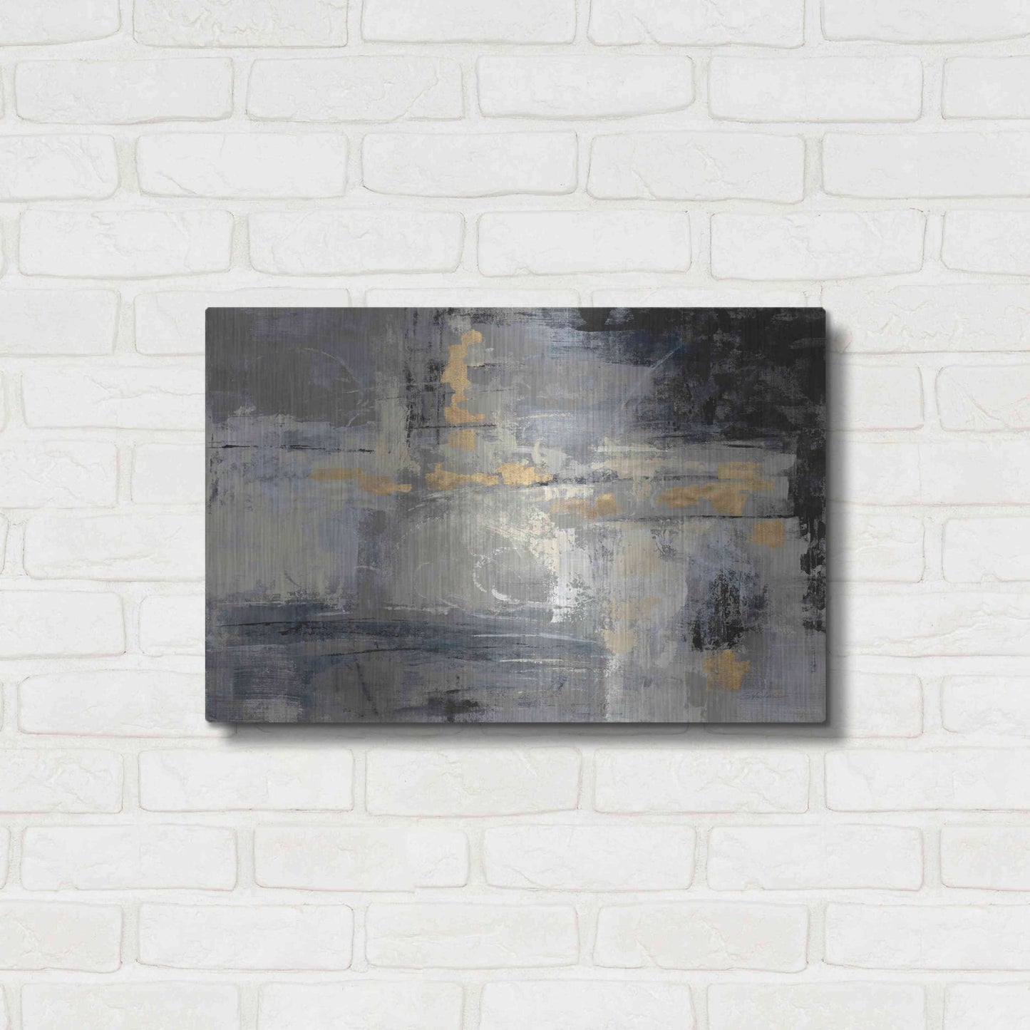 Luxe Metal Art 'Missing You Uncropped' by Silvia Vassileva, Metal Wall Art,24x16