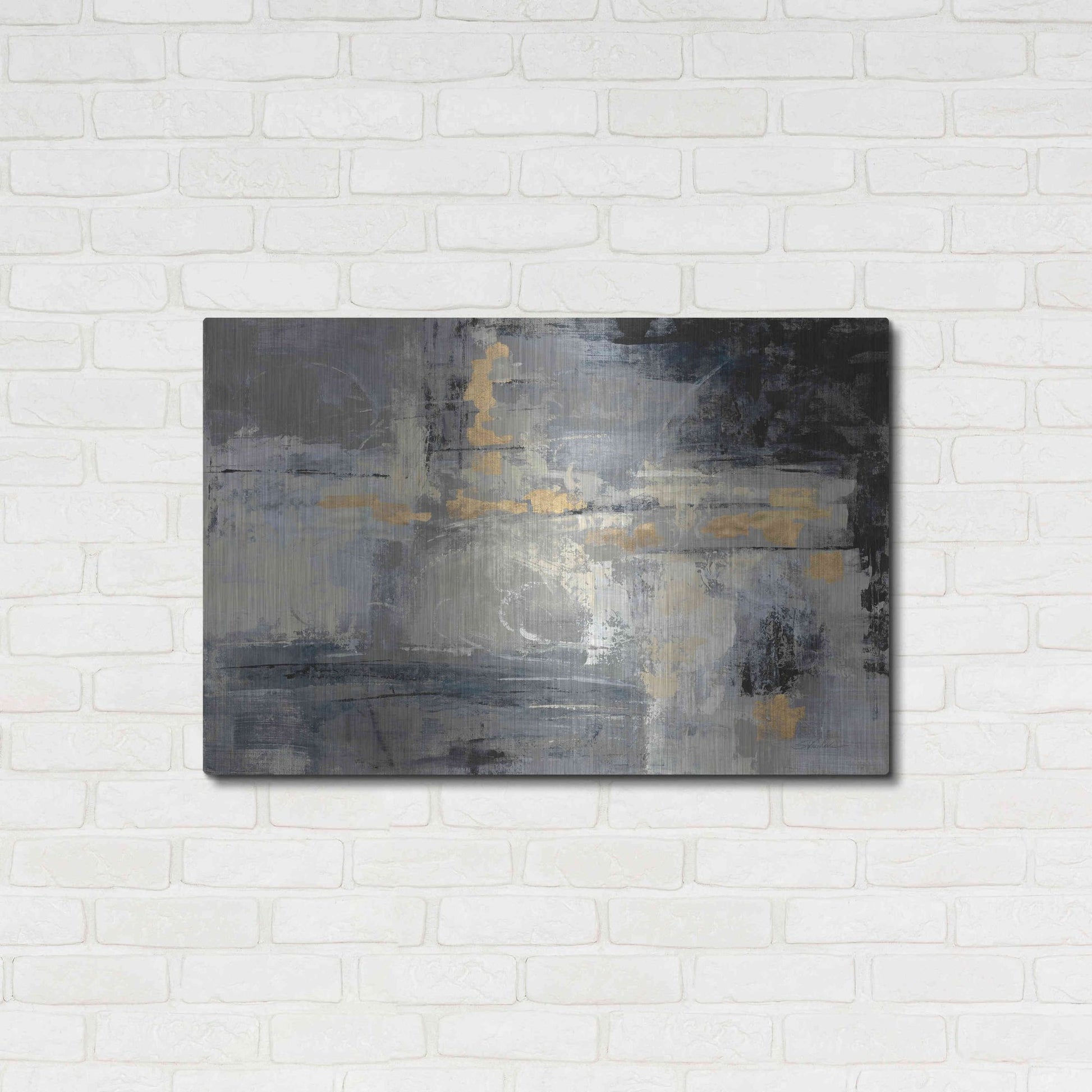 Luxe Metal Art 'Missing You Uncropped' by Silvia Vassileva, Metal Wall Art,36x24