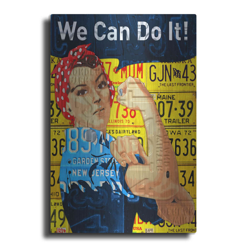 'Rosie' by Design Turnpike – Metal Wall Art