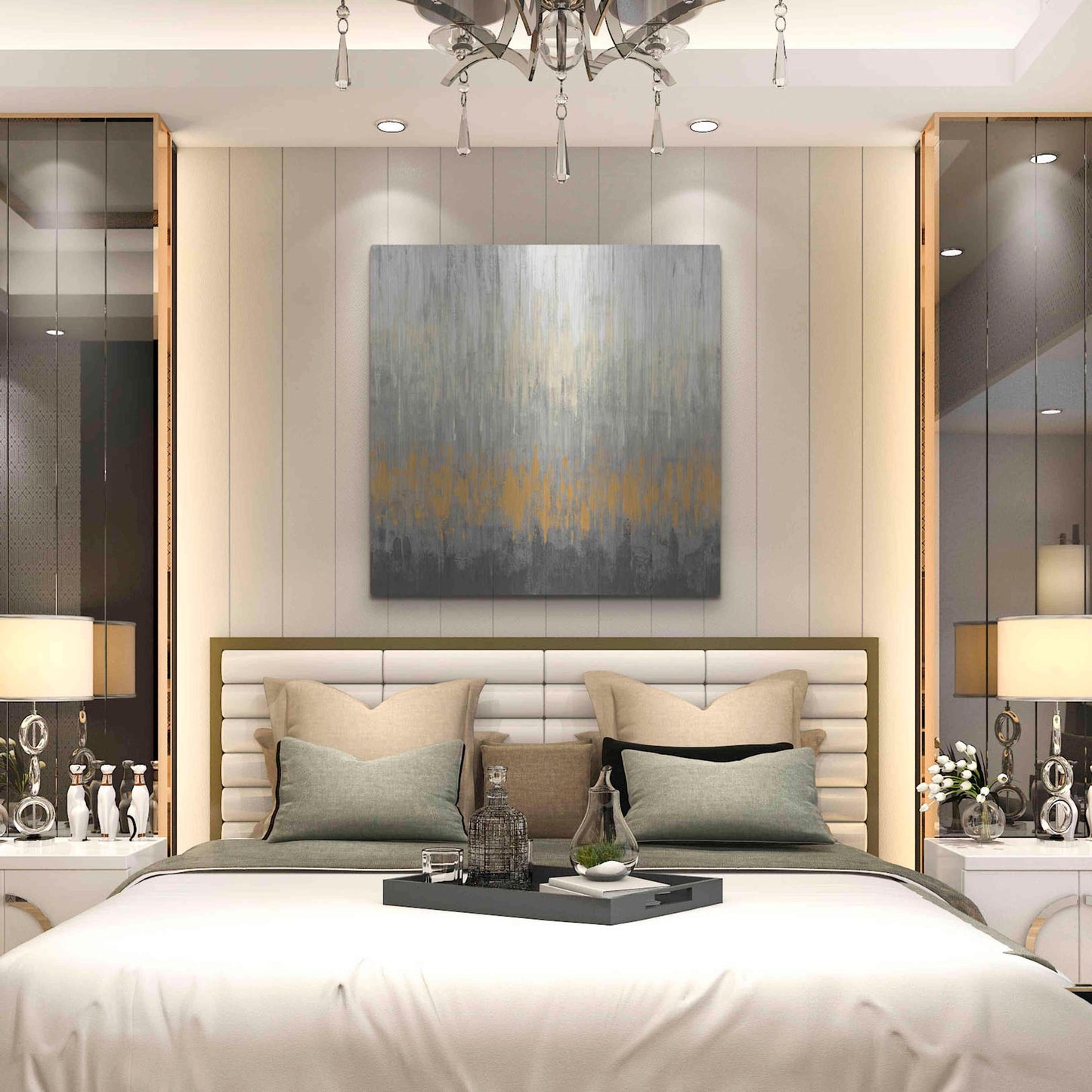 Luxe Metal Art 'Rain On The Asphalt' by Silvia Vassileva, Metal Wall Art,36x36