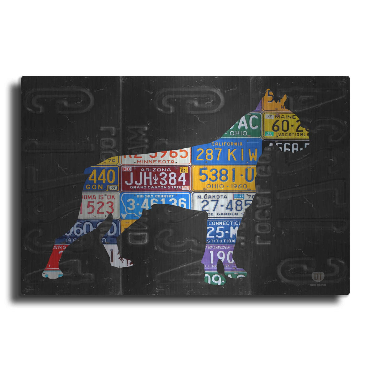 'Boxer' by Design Turnpike – Metal Wall Art