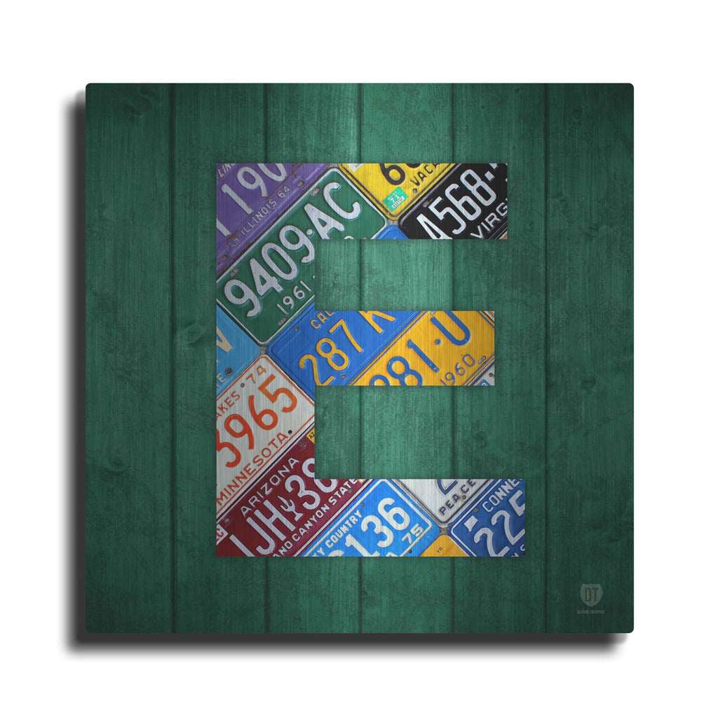 'E' by Design Turnpike – Metal Wall Art