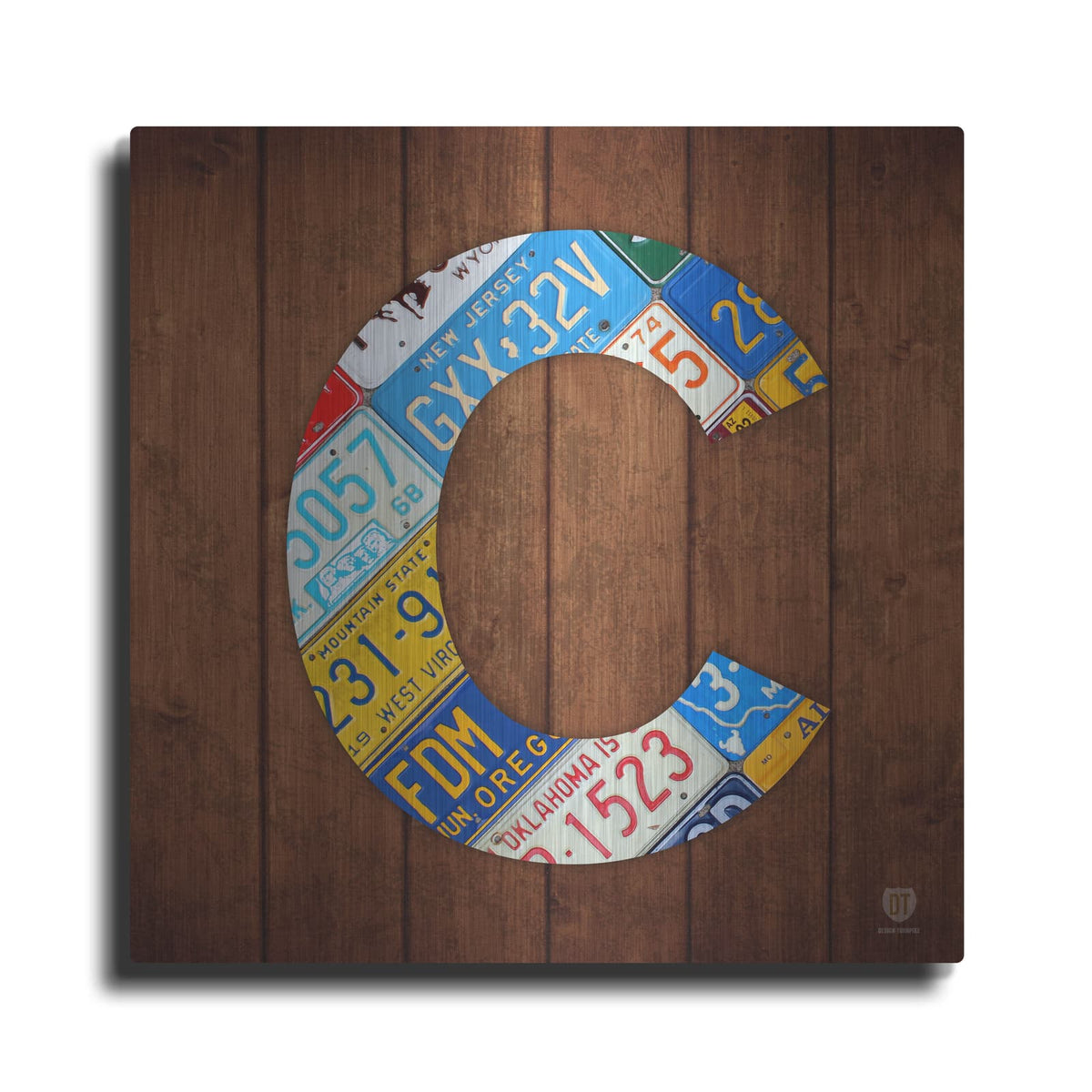 'C' by Design Turnpike – Metal Wall Art