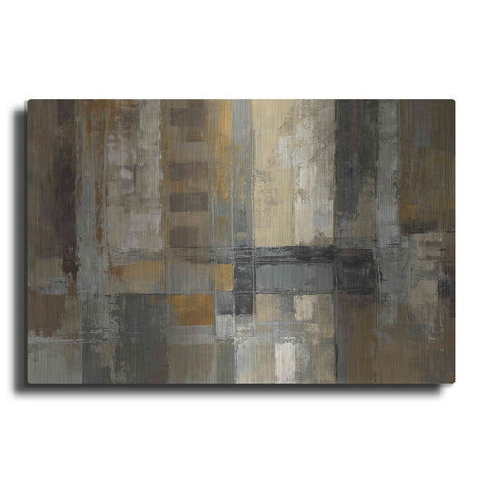 Luxe Metal Art 'One Way Street' by Silvia Vassileva, Metal Wall Art