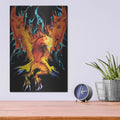 'Fall To Ashes' by Michael Stewart – Metal Wall Art, 12x16 room view