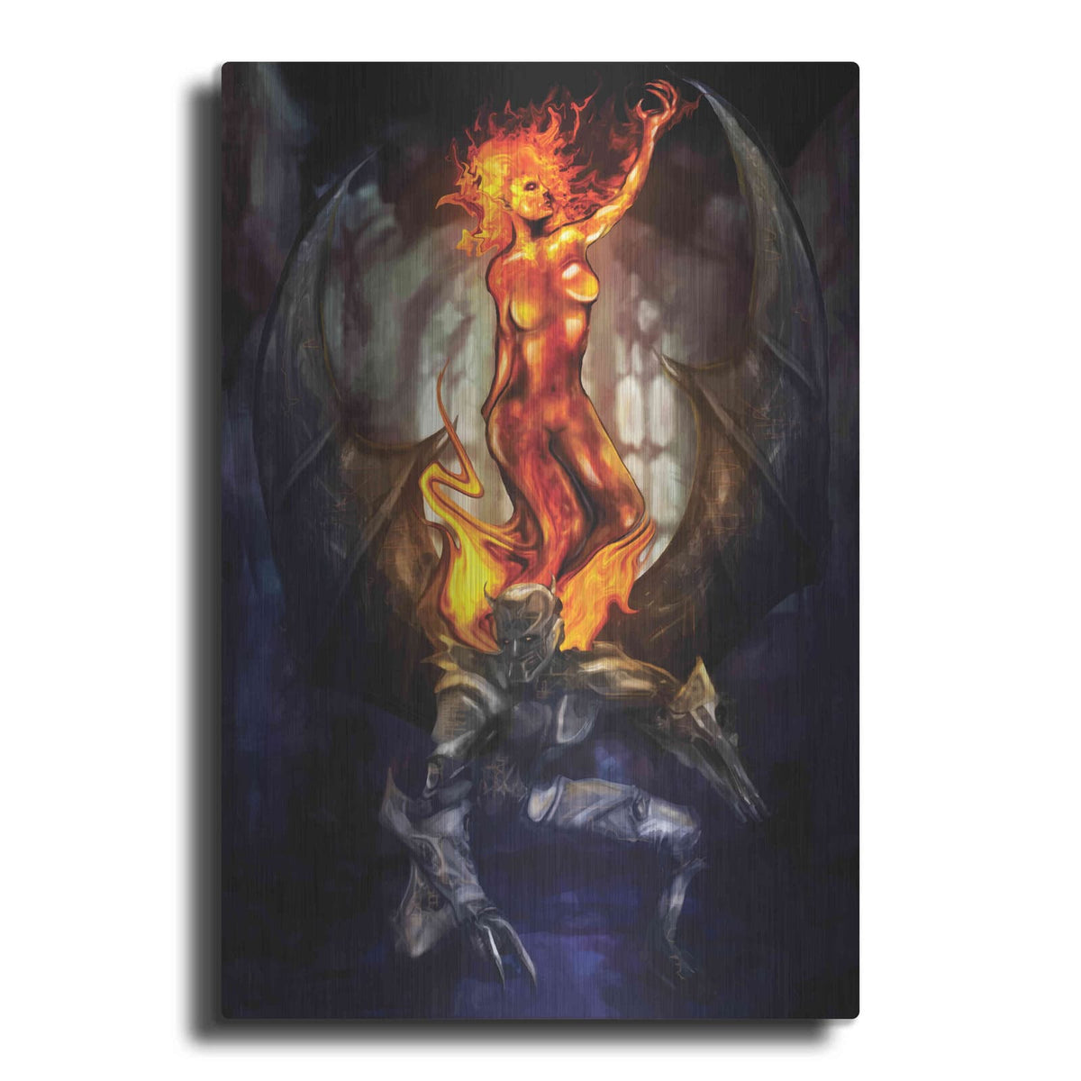 'Final Angel' by Michael Stewart – Metal Wall Art