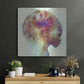 Luxe Metal Art 'Ammon' by Anna Dittman, Metal Wall Art,24x24