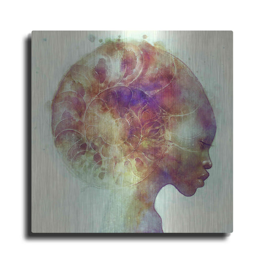 Luxe Metal Art 'Ammon' by Anna Dittman, Metal Wall Art