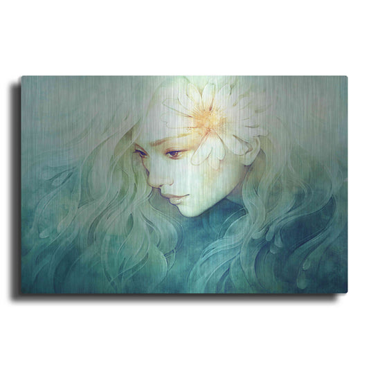 Luxe Metal Art 'April' by Anna Dittman, Metal Wall Art