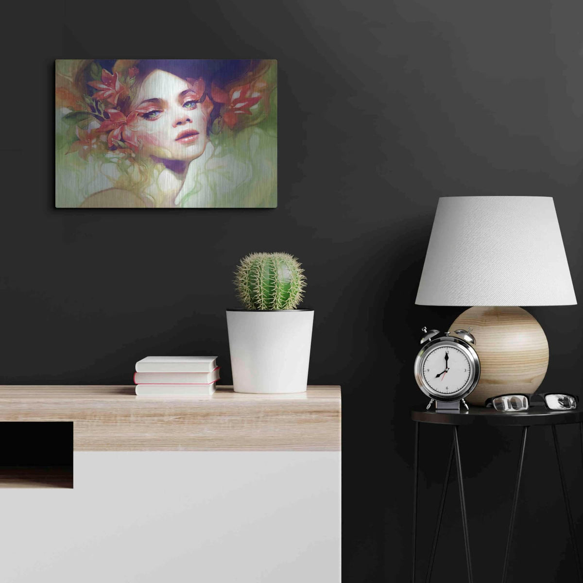 'August' by Anna Dittman – Metal Wall Art, 24x16 room view