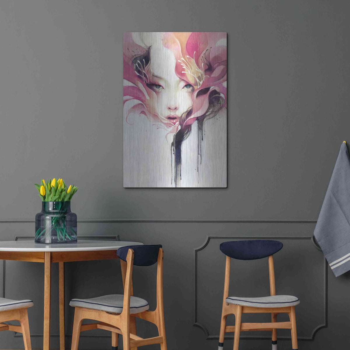 'Bauhinia' by Anna Dittman – Metal Wall Art, 24x36 room view