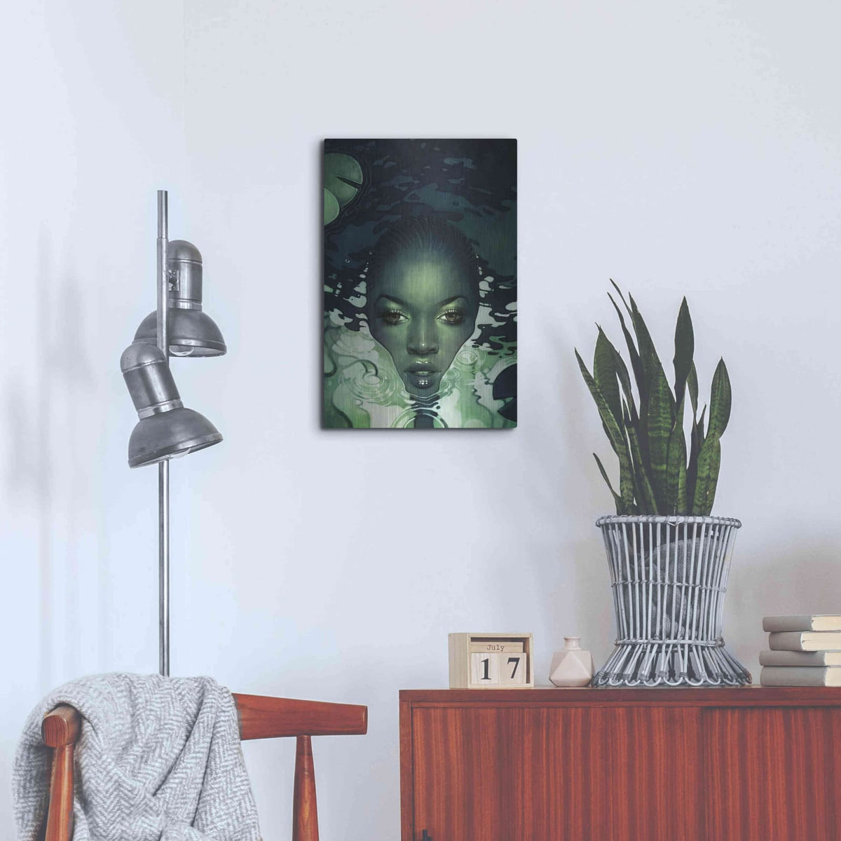 'Beverly' by Anna Dittman – Metal Wall Art, 16x24 room view