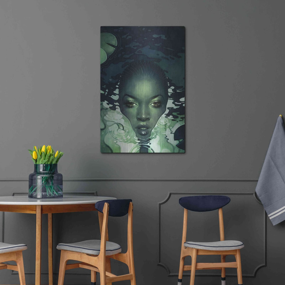 'Beverly' by Anna Dittman – Metal Wall Art, 24x36 room view