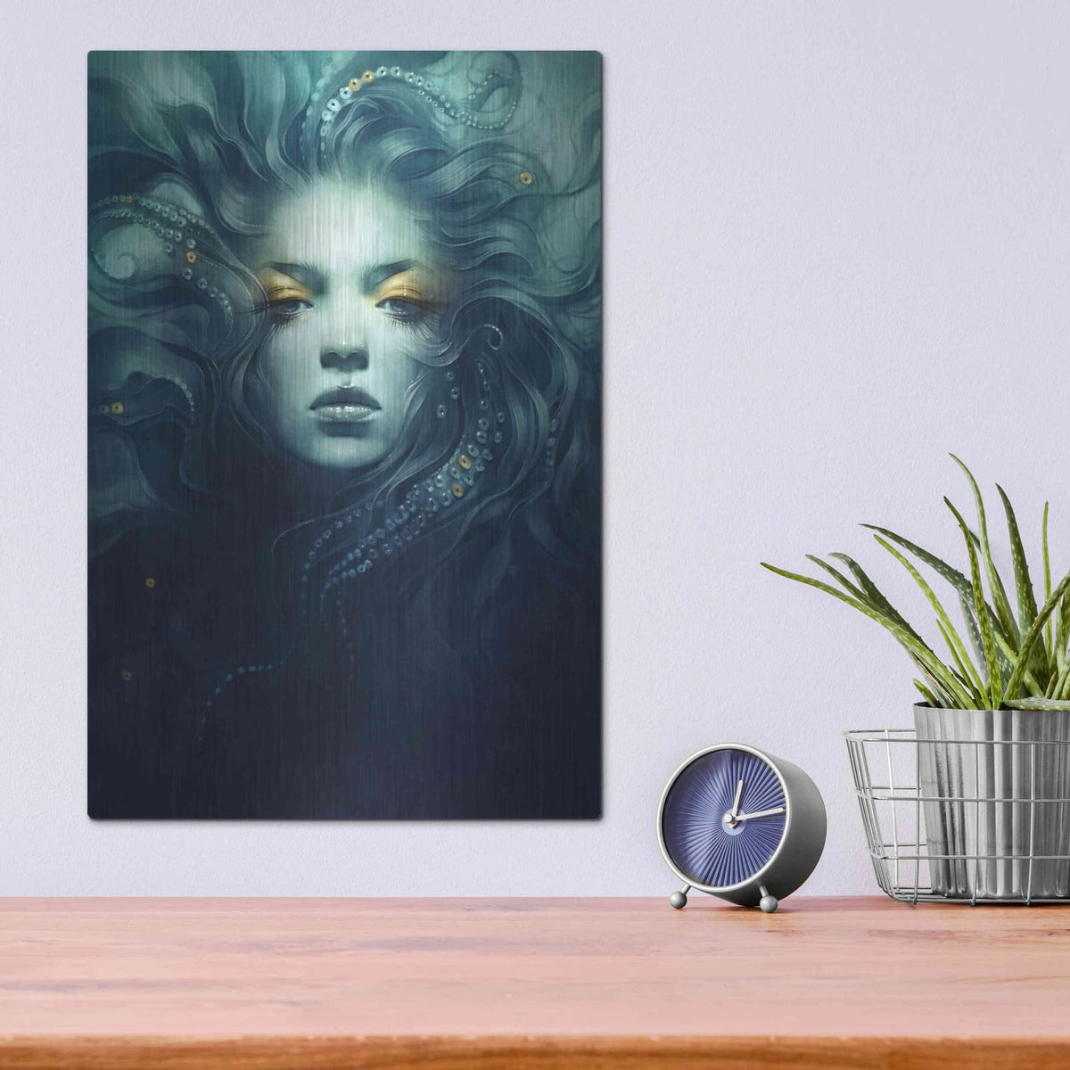 'Ink' by Anna Dittman – Metal Wall Art, 12x16 room view