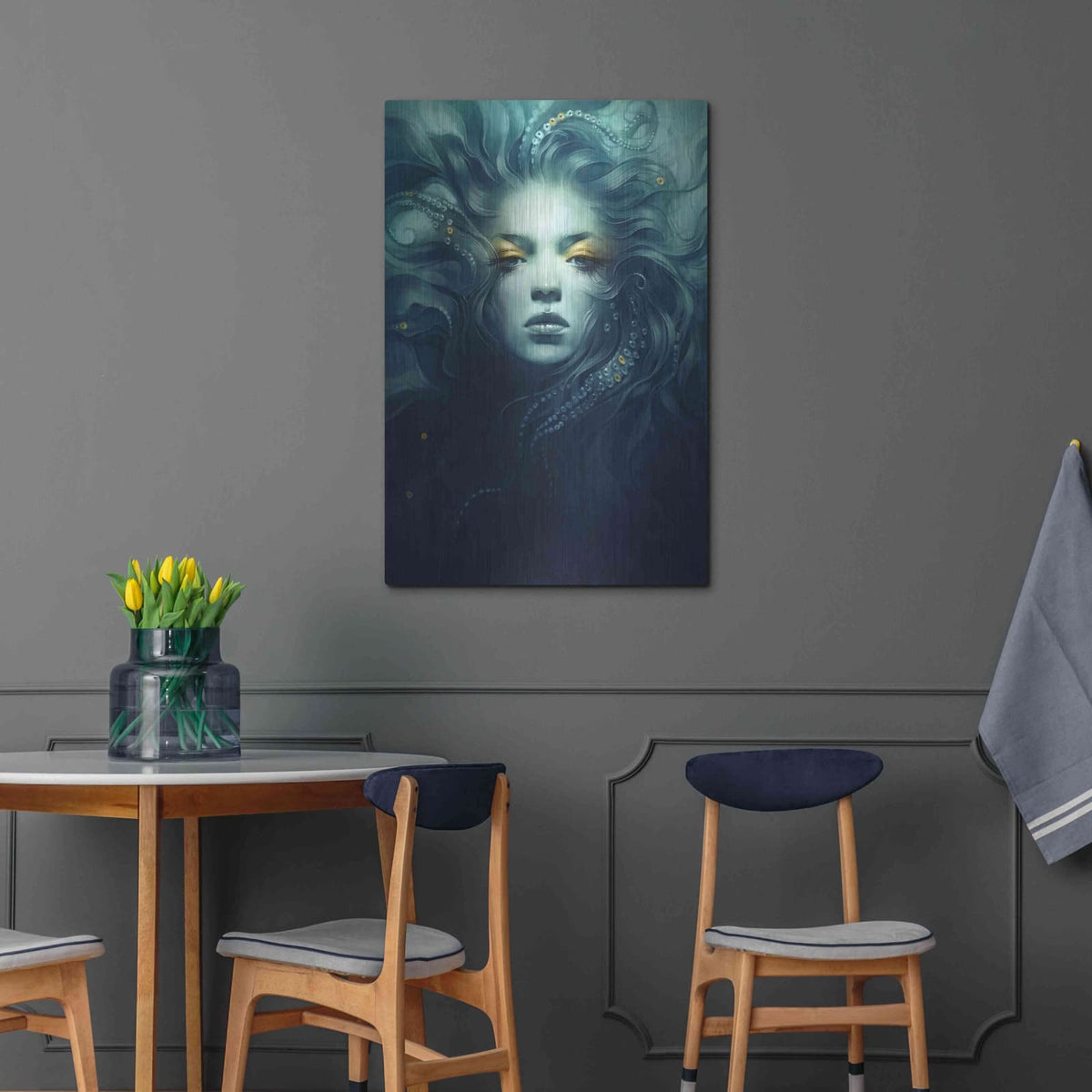 'Ink' by Anna Dittman – Metal Wall Art, 24x36 room view