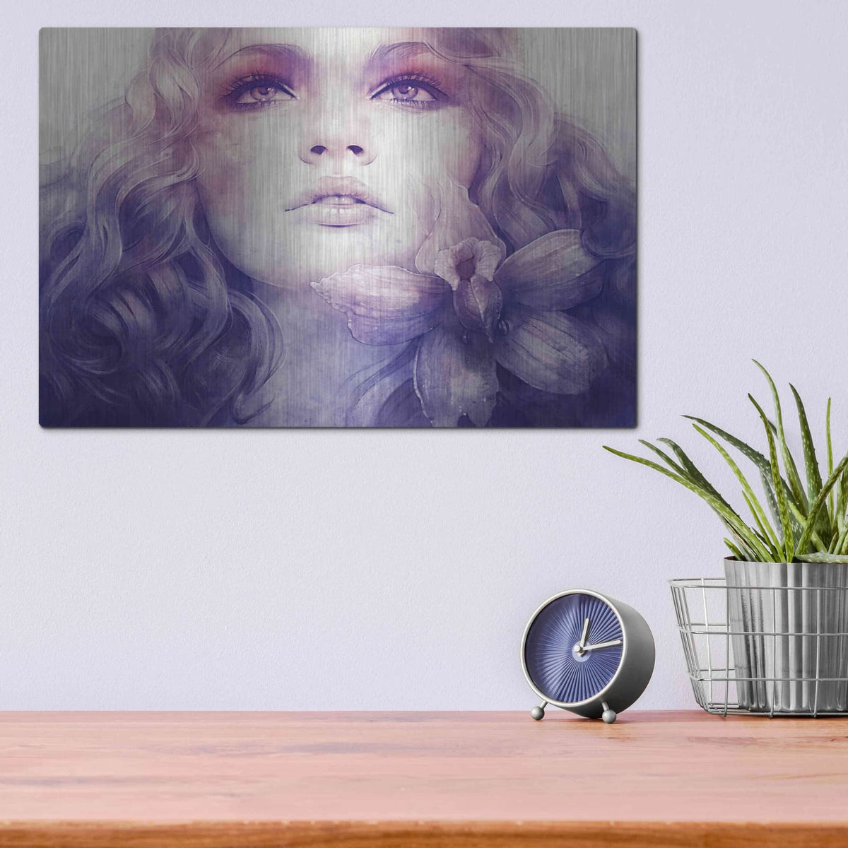 'July' by Anna Dittman – Metal Wall Art, 16x12 room view