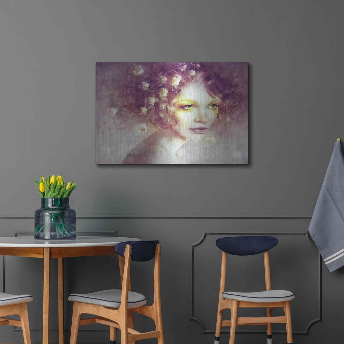 'May' by Anna Dittman – Metal Wall Art, 36x24 room view