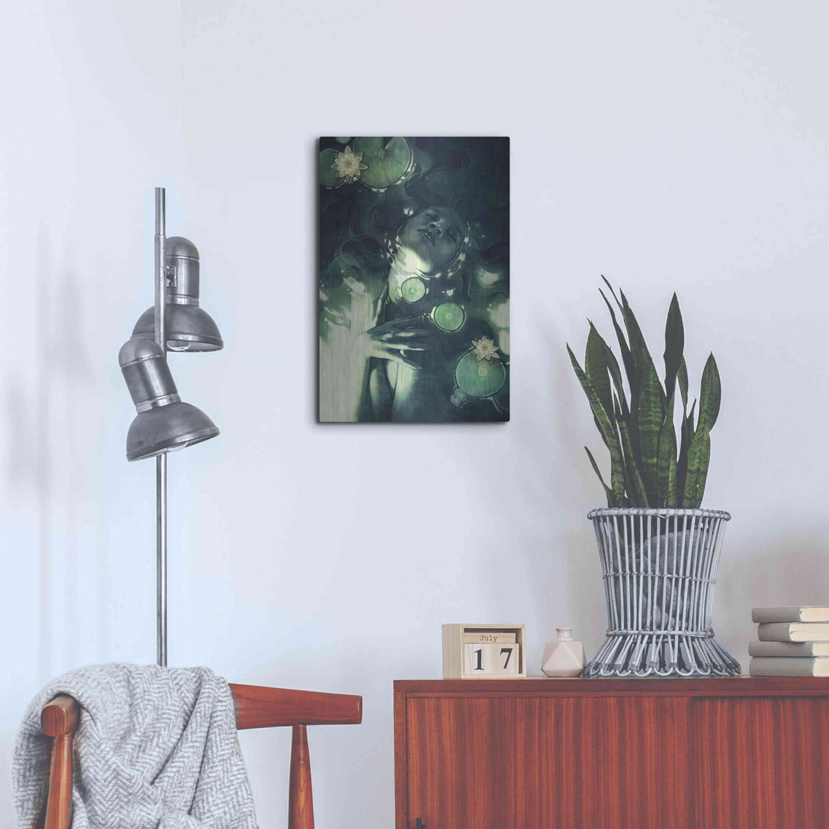 'Muse' by Anna Dittman – Metal Wall Art, 16x24 room view