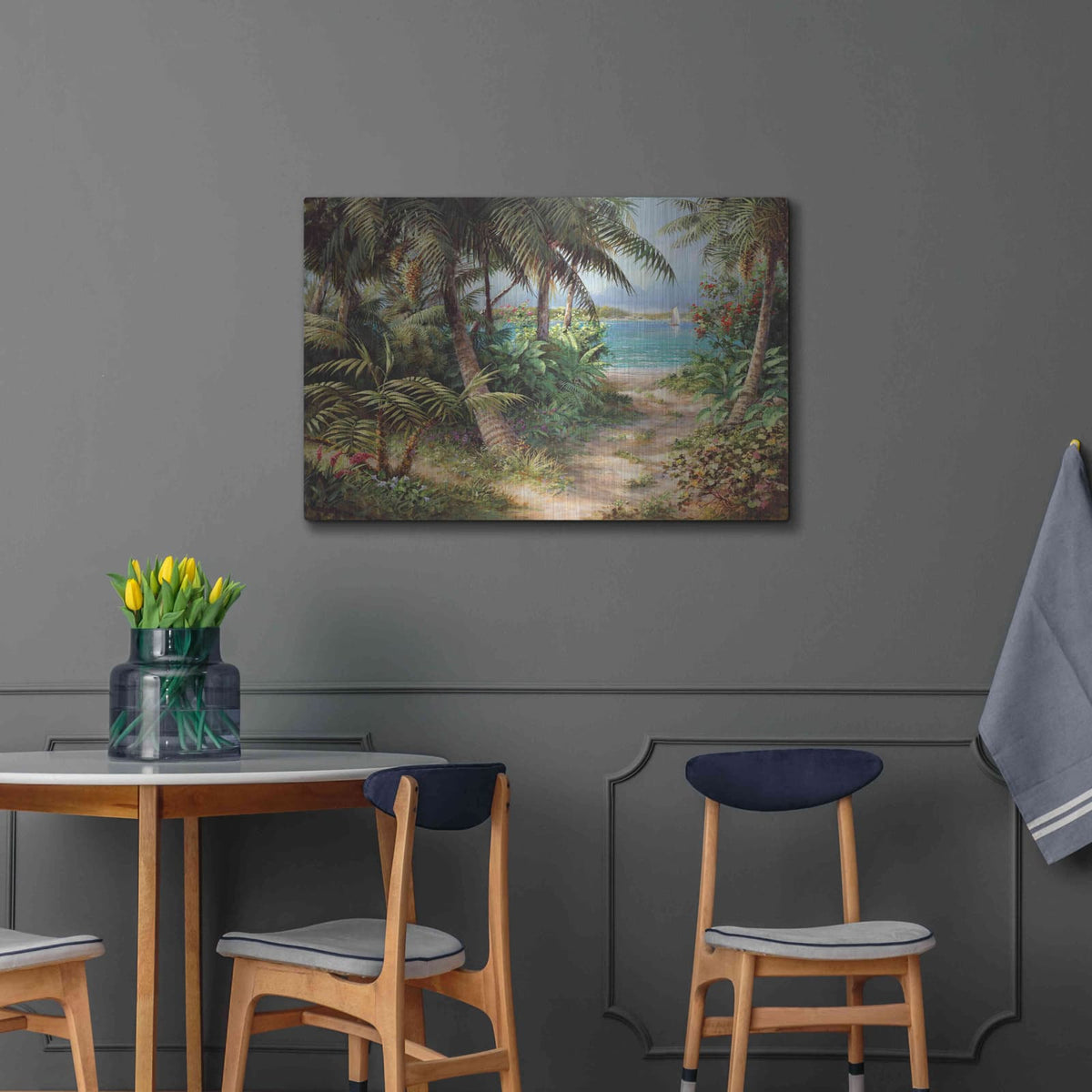 'Bahama Sail' by Art Fronckowiak – Metal Wall Art, 36x24 room view