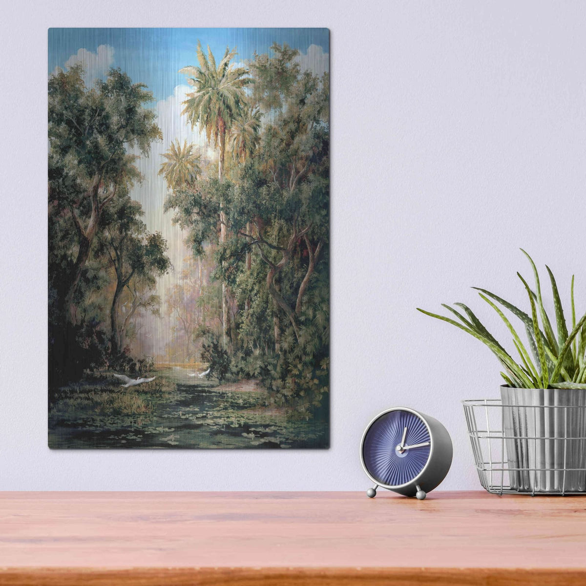 'Birds on Lost River' by Art Fronckowiak – Metal Wall Art, 12x16 room view