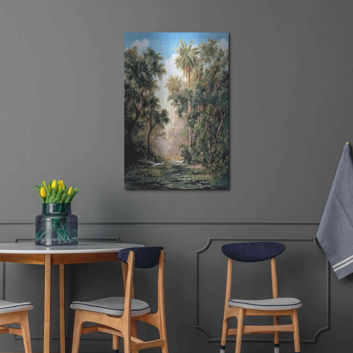 'Birds on Lost River' by Art Fronckowiak – Metal Wall Art, 24x36 room view