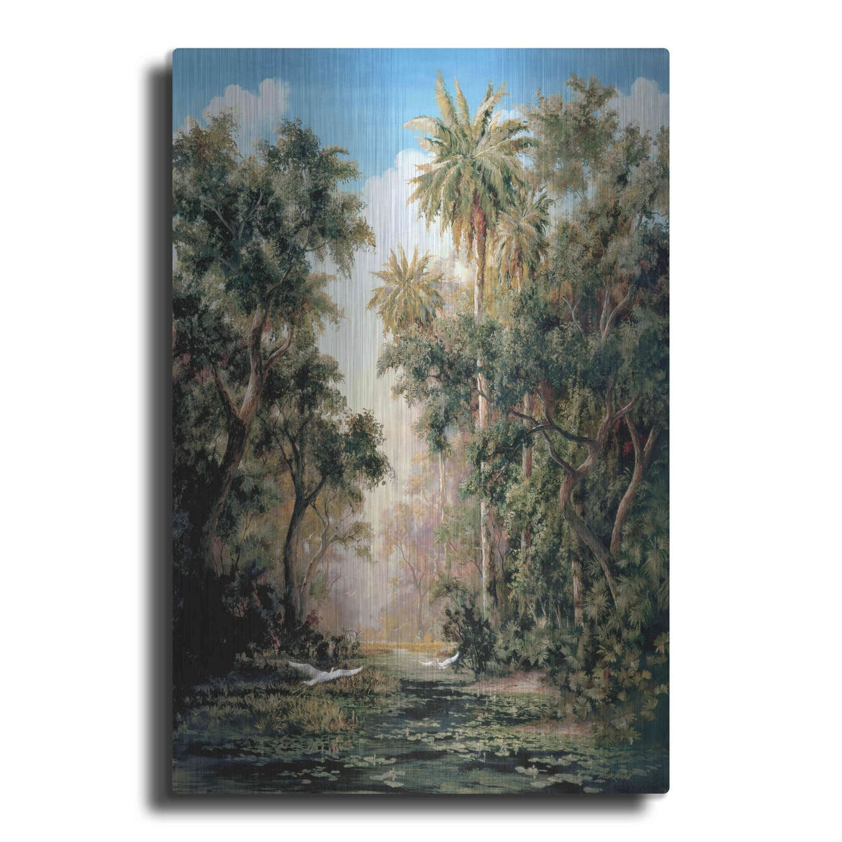 'Birds on Lost River' by Art Fronckowiak – Metal Wall Art