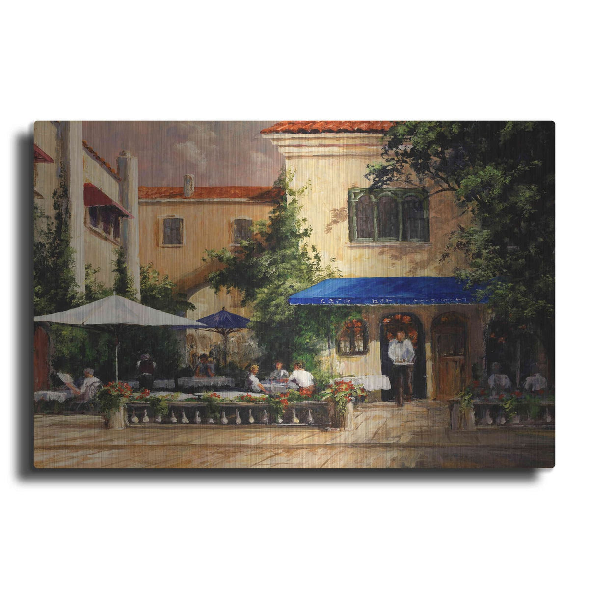 'Café Bar' by Art Fronckowiak – Metal Wall Art