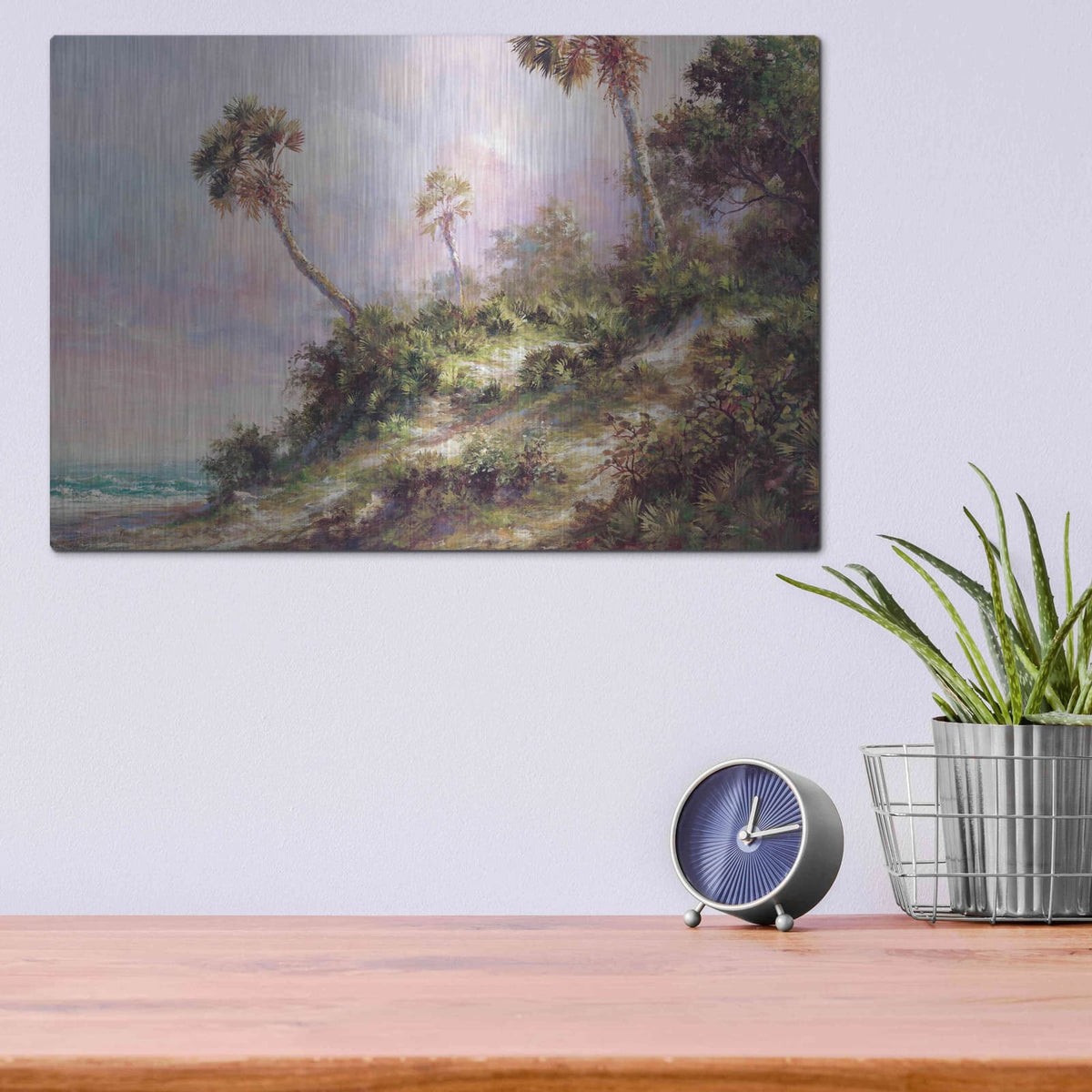 'Casperson Shore' by Art Fronckowiak – Metal Wall Art, 16x12 room view