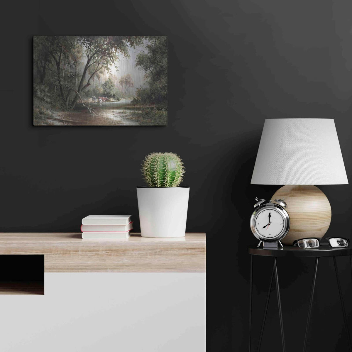 'Forked Creek' by Art Fronckowiak – Metal Wall Art, 24x16 room view