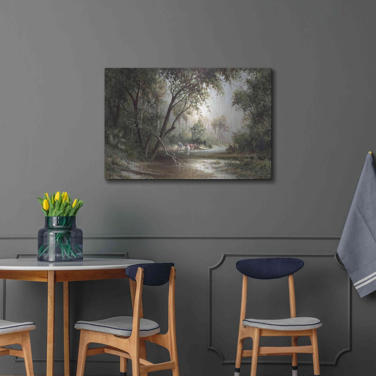 'Forked Creek' by Art Fronckowiak – Metal Wall Art, 36x24 room view