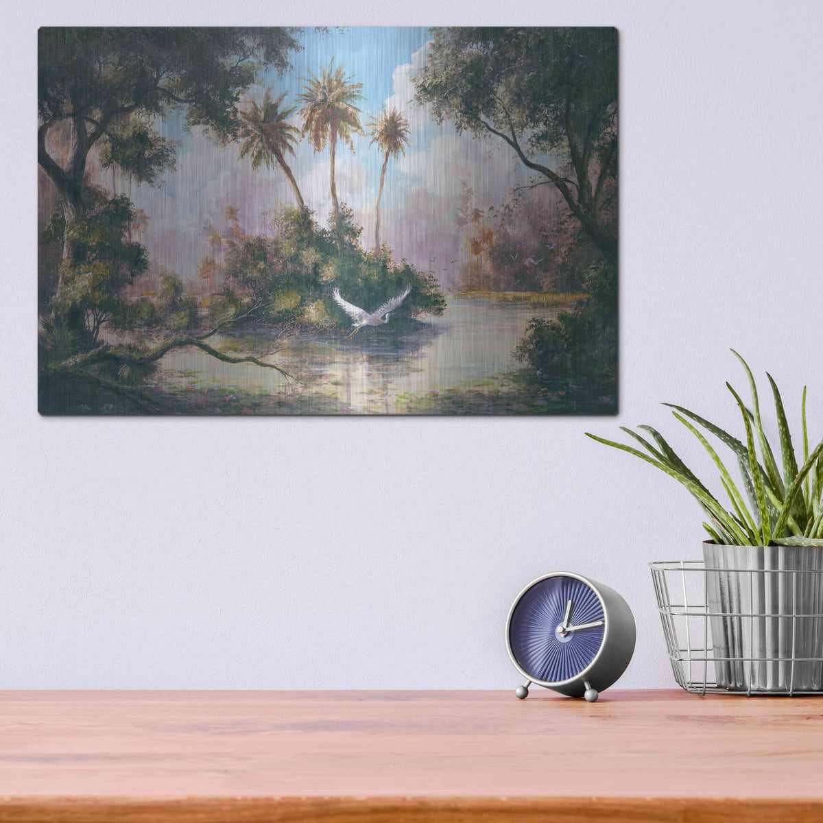 'Glades Hammock' by Art Fronckowiak – Metal Wall Art, 16x12 room view