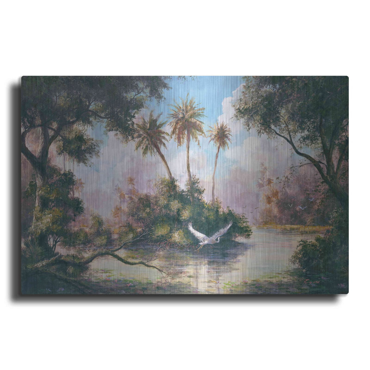 'Glades Hammock' by Art Fronckowiak – Metal Wall Art