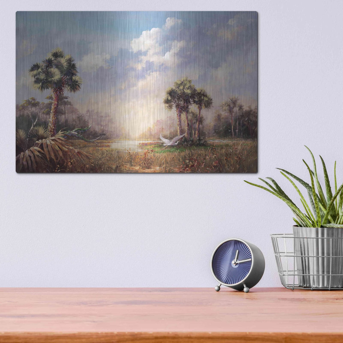 'Golden Glades' by Art Fronckowiak – Metal Wall Art, 16x12 room view