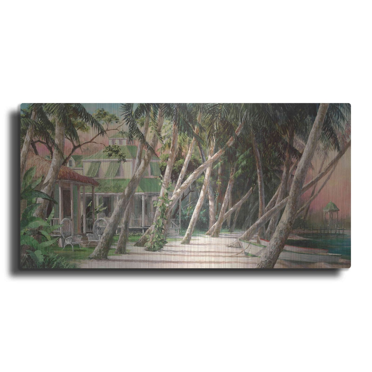'Island House' by Art Fronckowiak – Metal Wall Art