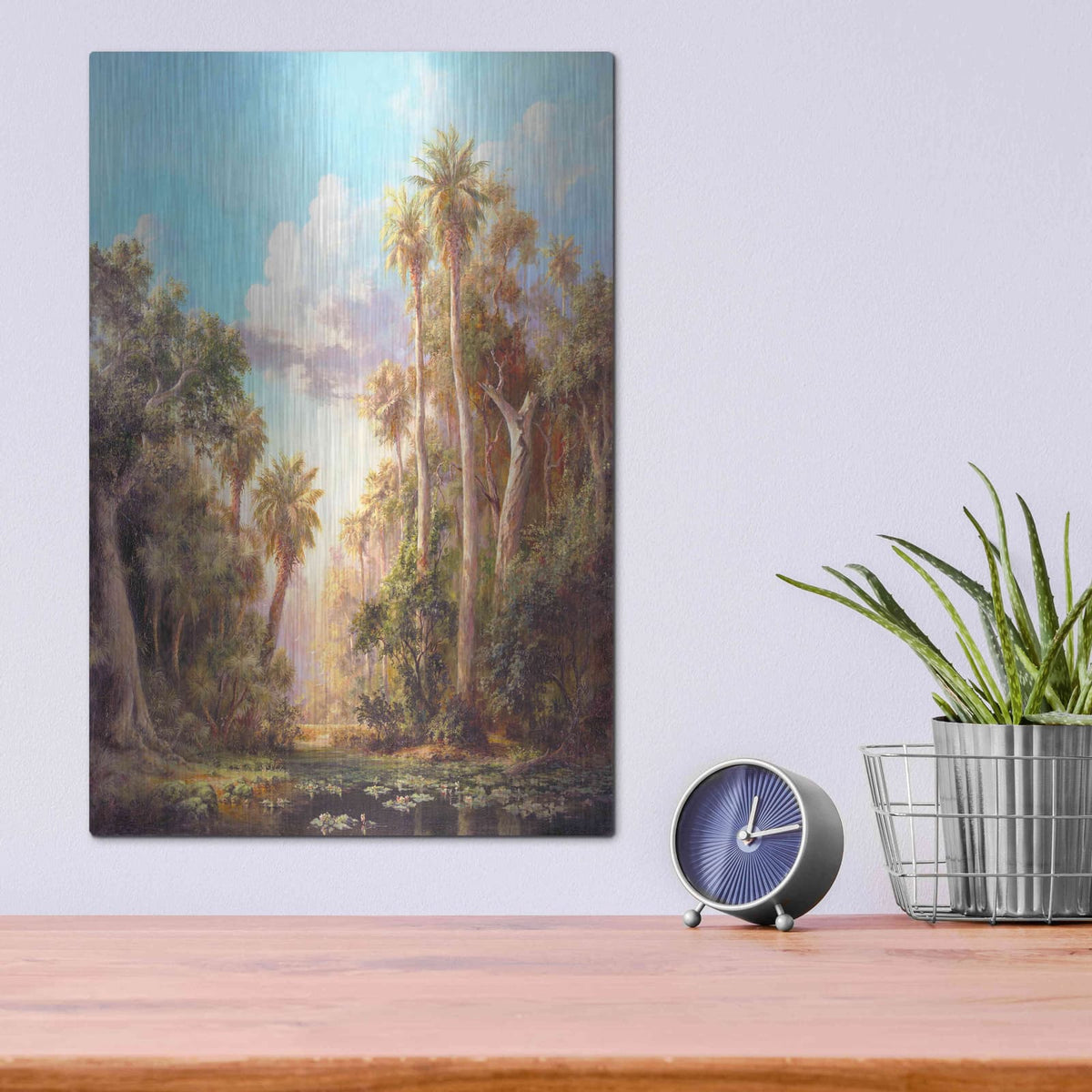 'Lost River' by Art Fronckowiak – Metal Wall Art, 12x16 room view