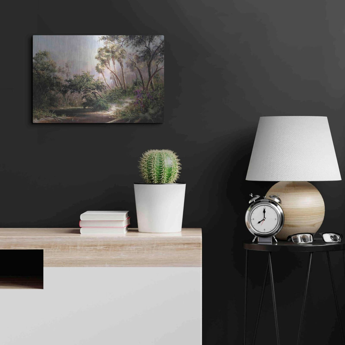 'Myakka River Scene' by Art Fronckowiak – Metal Wall Art, 24x16 room view
