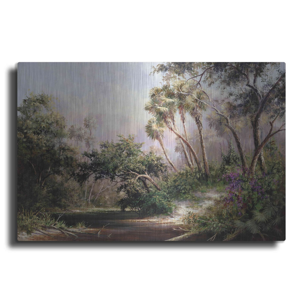 'Myakka River Scene' by Art Fronckowiak – Metal Wall Art