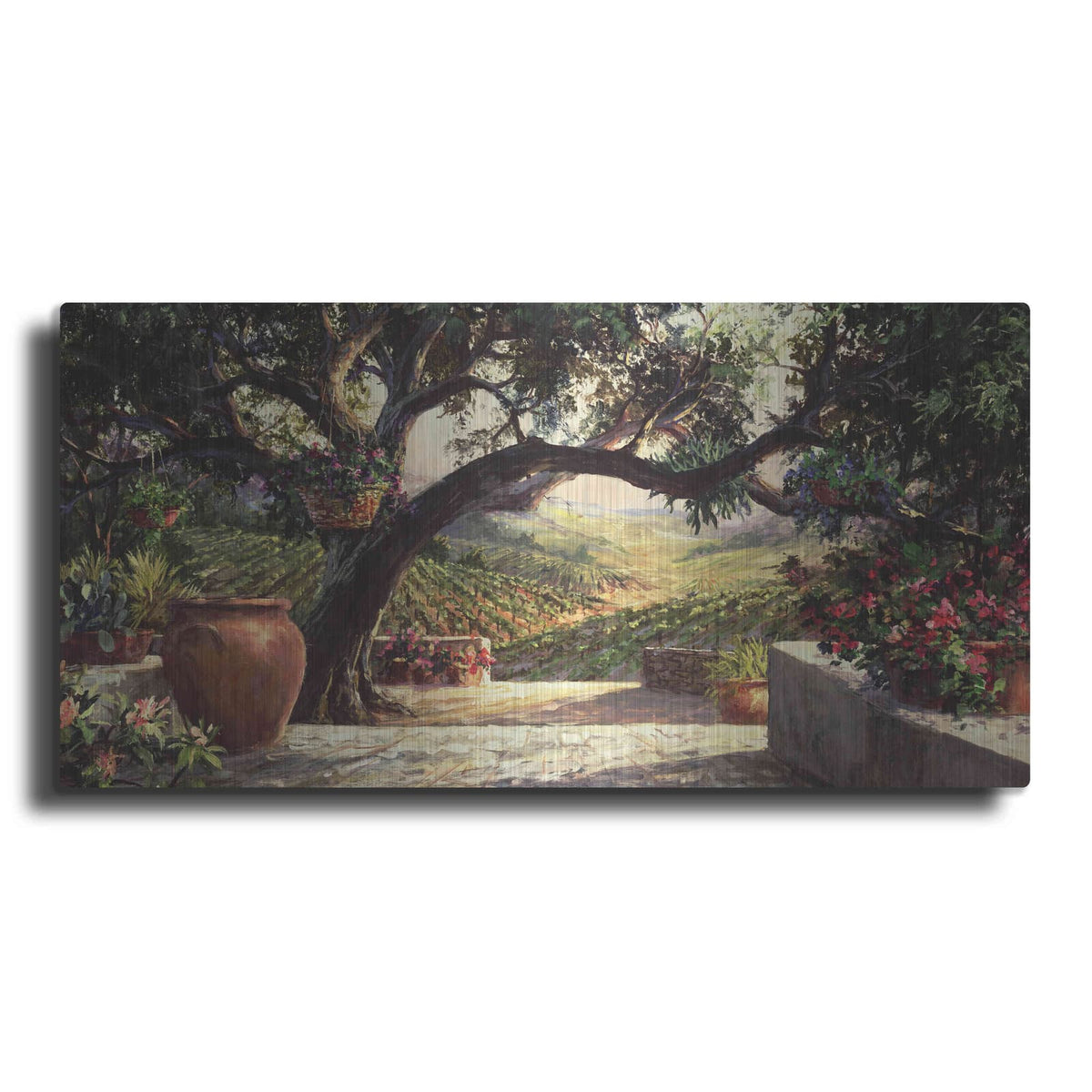 'Napa Patio' by Art Fronckowiak – Metal Wall Art