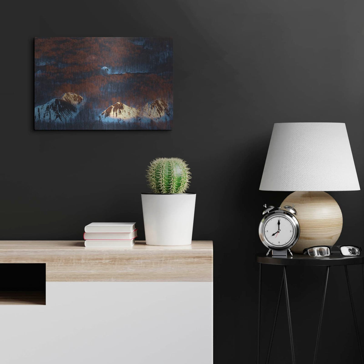 'Touched' by Jesse Estes – Metal Wall Art, 24x16 room view