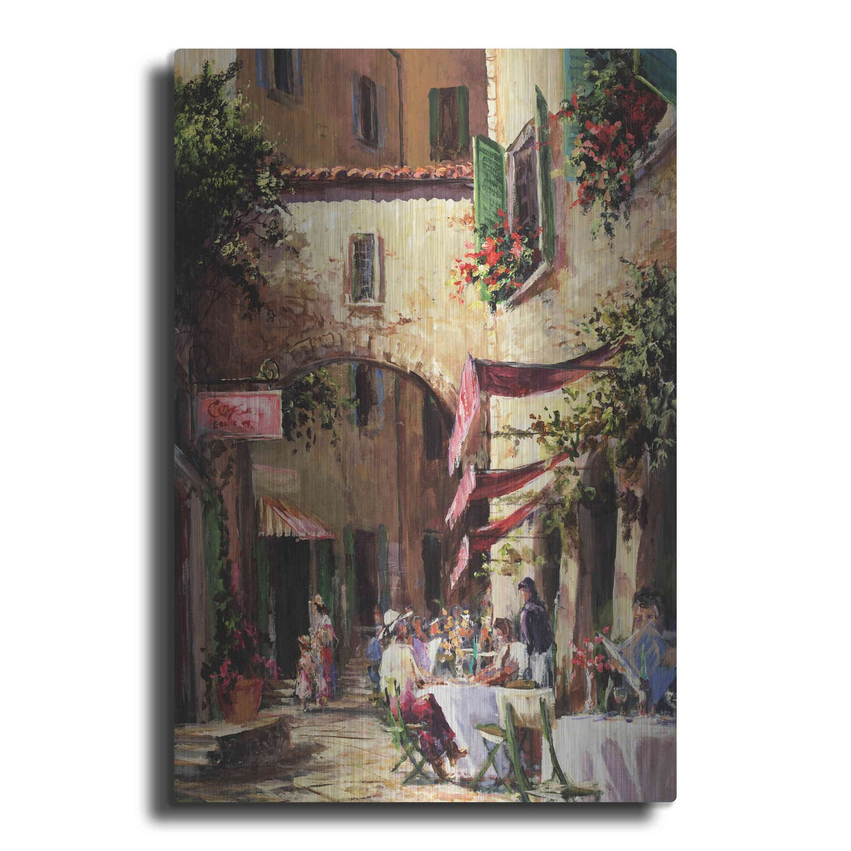 'Piazza' by Art Fronckowiak – Metal Wall Art