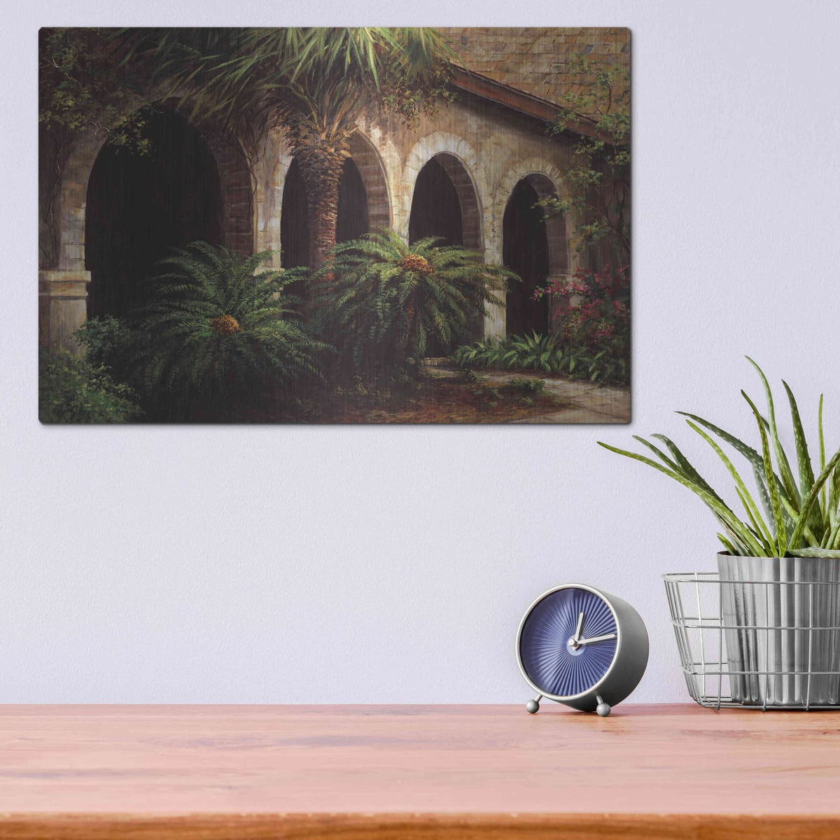'Sago Arches' by Art Fronckowiak – Metal Wall Art, 16x12 room view