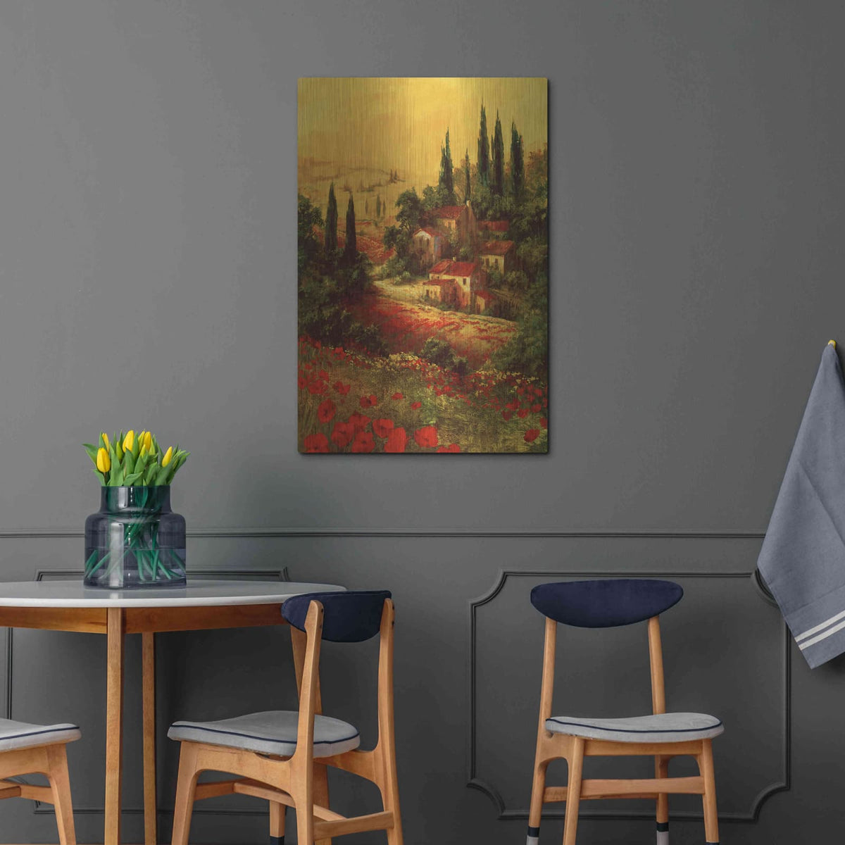 'Toscano Valley I' by Art Fronckowiak – Metal Wall Art, 24x36 room view