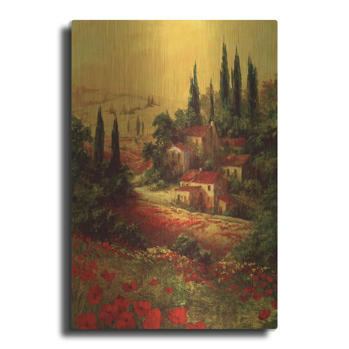 'Toscano Valley I' by Art Fronckowiak – Metal Wall Art
