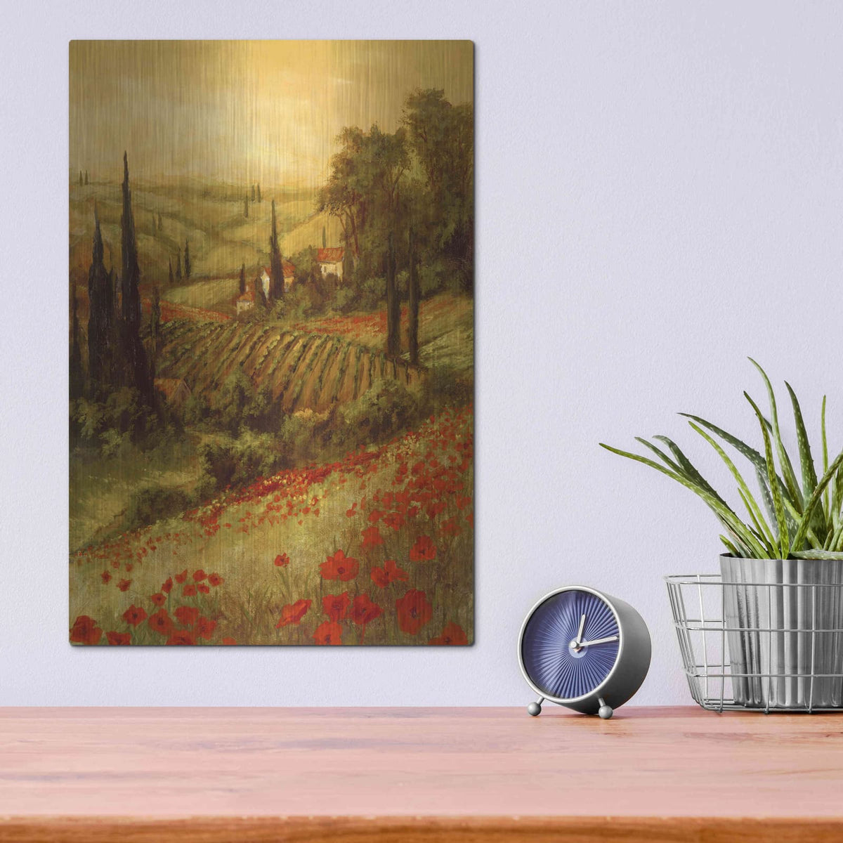 'Toscano Valley II' by Art Fronckowiak – Metal Wall Art, 12x16 room view