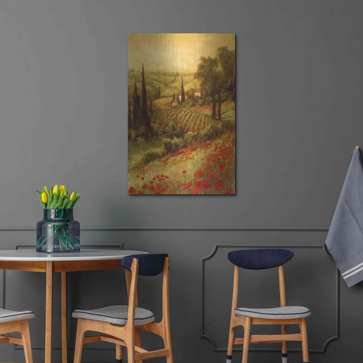 'Toscano Valley II' by Art Fronckowiak – Metal Wall Art, 24x36 room view