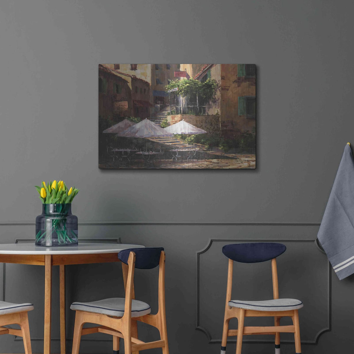 'Villa Garzon' by Art Fronckowiak – Metal Wall Art, 36x24 room view