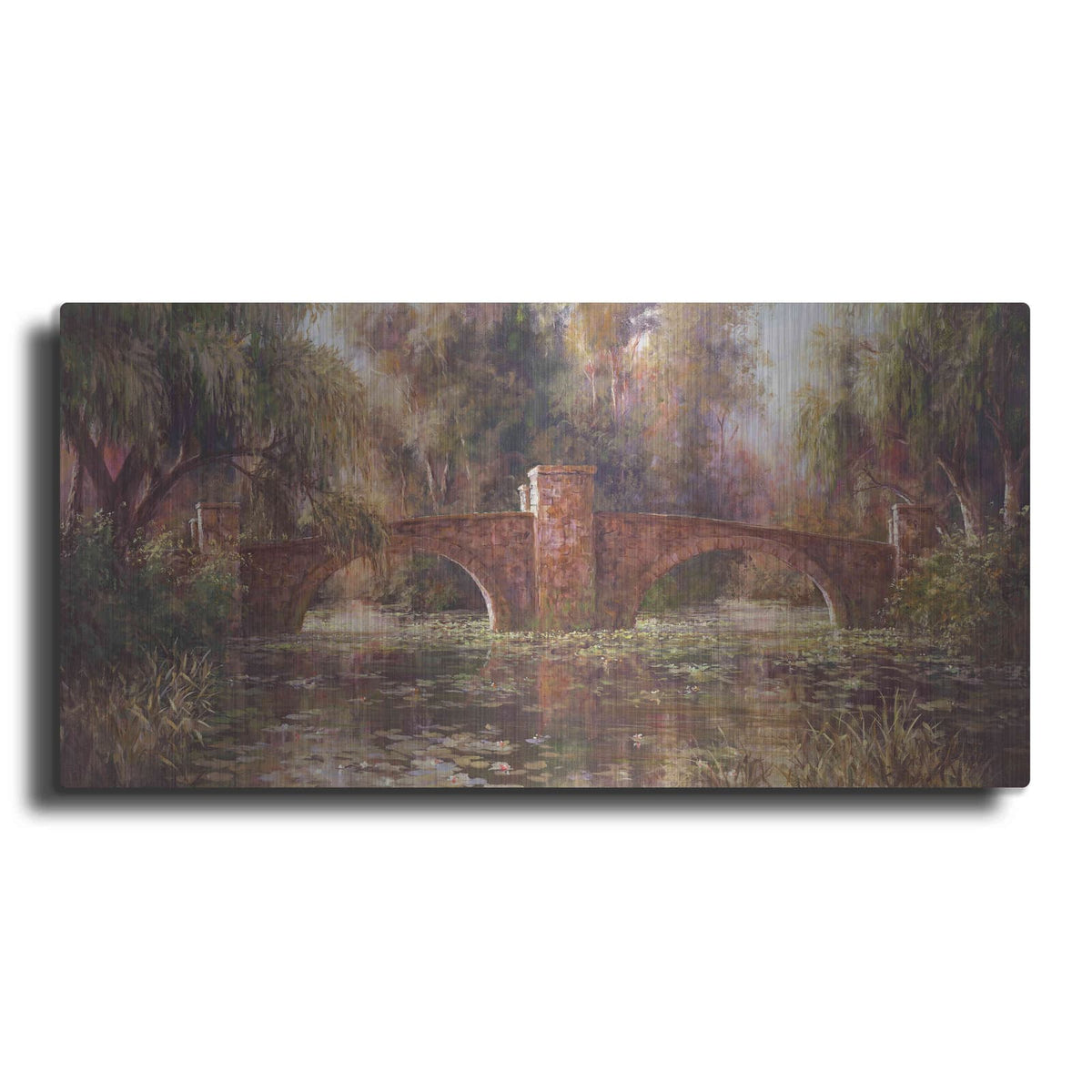 'Willow Bridge' by Art Fronckowiak – Metal Wall Art