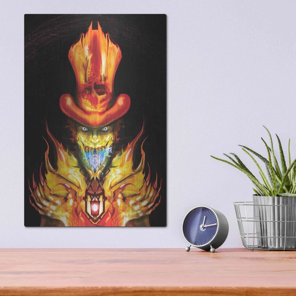 'Spring Heel Jack' by Michael Stewart – Metal Wall Art, 12x16 room view